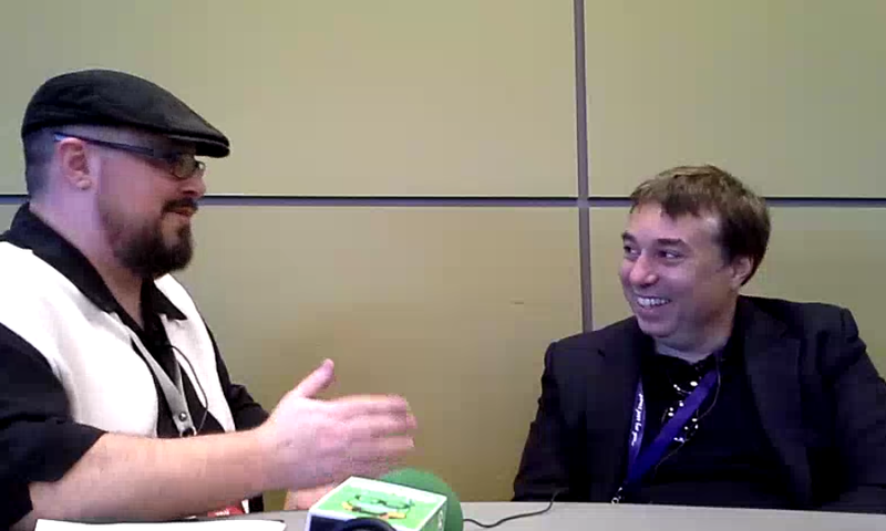 Joe Marino interviewing Chris Roberts Pax East 2014